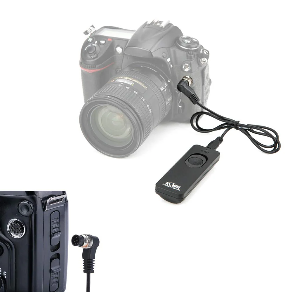Kiwifotos MC-30 Remote Control Shutter Release Cord for Nikon Z8 Z9 D850 D500 D5 D810 D810A D800 D700 D4s D4 D3 D3s D3X D2H D2X D2Hs D2Xs D300s D300 D200 & Other Nikon Camera with 10-Pin Connection For Nikon N1 - Image 6