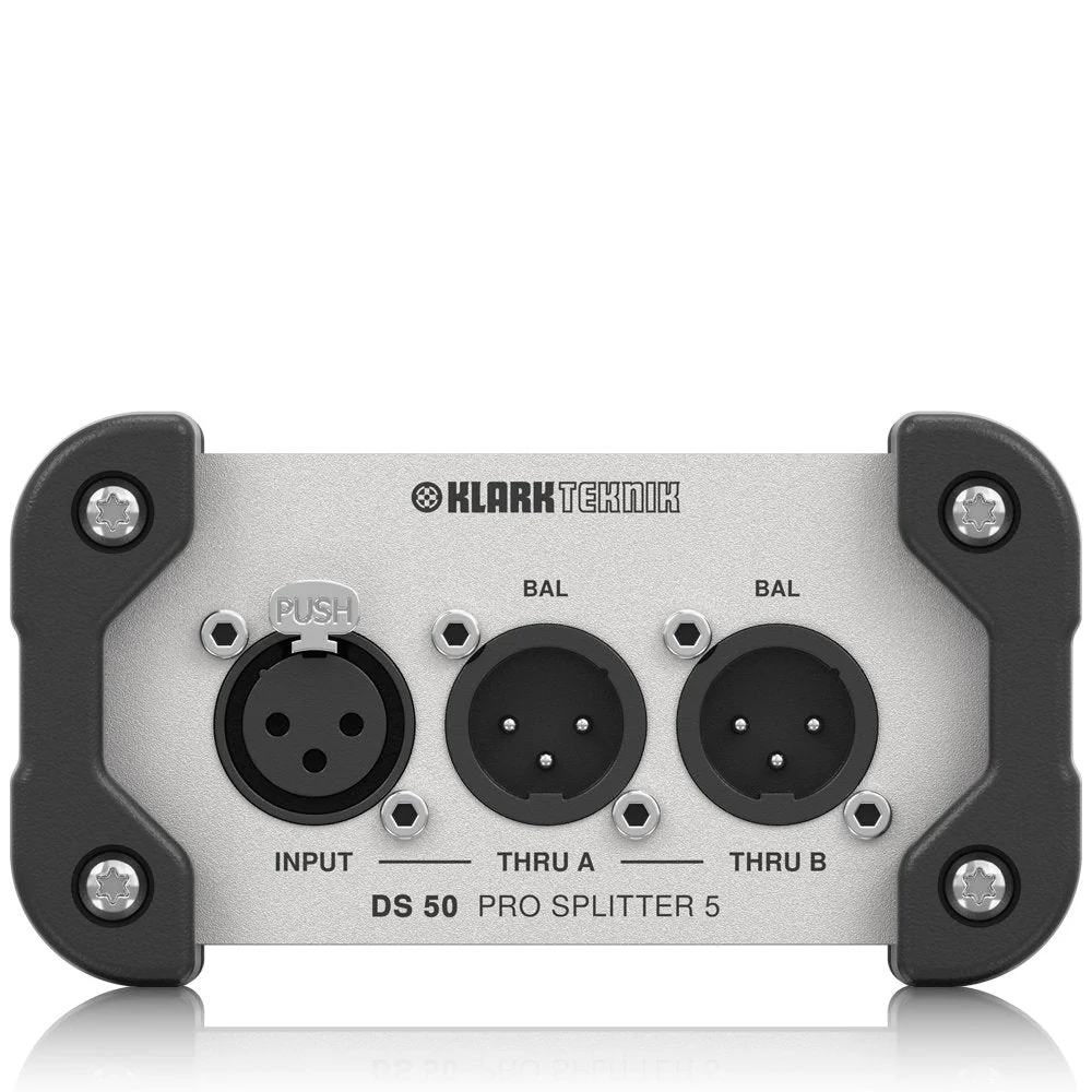 Klark teknik PRO SPLITTER 5 DS 50 Passive 1-In/5-Out Signal Splitter with Extended Dynamic Range