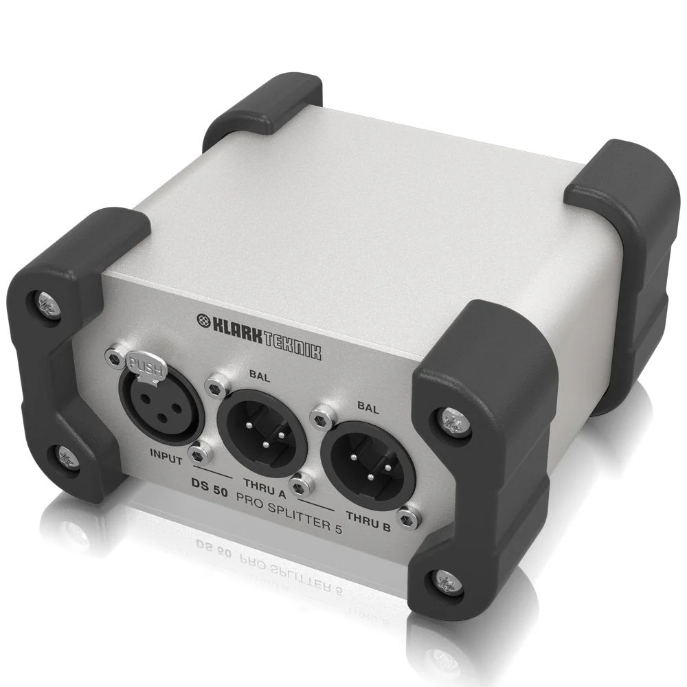 Klark teknik PRO SPLITTER 5 DS 50 Passive 1-In/5-Out Signal Splitter with Extended Dynamic Range - Image 4
