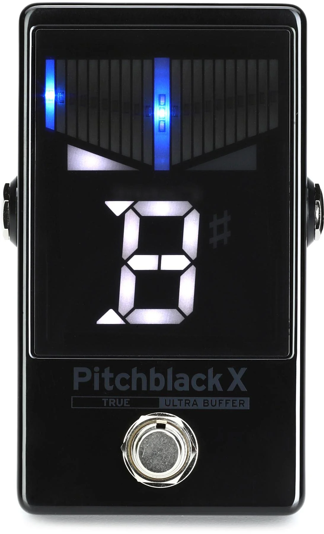 Korg Pitchblack X Chromatic Guitar Pedal Tuner w/ Four Display Modes and High Visibility Display (PBX) PBX
