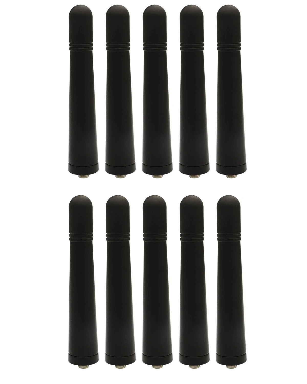 KRA-23 UHF 400-470MHz Stubby Antenna Compatible with Kenwood TK-380 TK-390 TK-3140 TK-3160 TK-3180 TK-3360 TK-3202 TK-3207 TK-3217 TK-3302 TK-3300 TK-3306 TK-5320 3.3Inch (10 Pack)