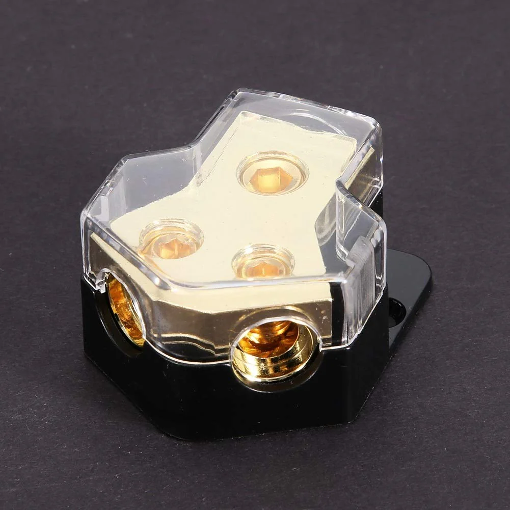KSTE Car Audio Power Distribution 1 x 1GA In 2 x 4GA Out Block Splitter - Image 5