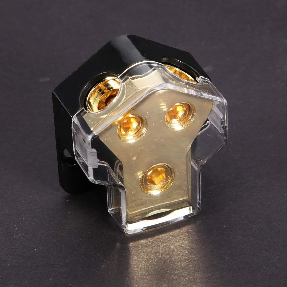 KSTE Car Audio Power Distribution 1 x 1GA In 2 x 4GA Out Block Splitter - Image 9