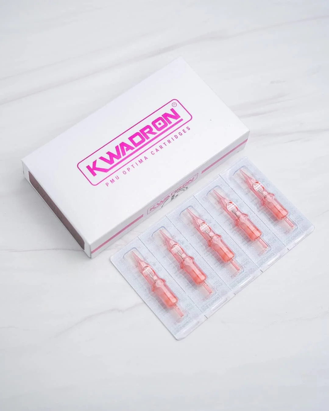 Kwadron Optima Professional PMU Round Liner 0.25mm (Pack of 20) 25/1RLLT - 1 Round Liner .25mm Long Taper - Image 5