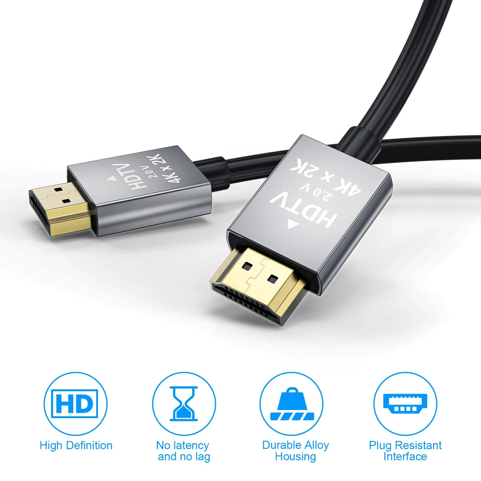 LA NREUCETS 4 in 1 Wii Sensor Bar - Wii HDMI Adapter, HDMI Converter, Wii Power Cord AC Adapter, 4.92FT High Speed HDMI Cable Compatible with Nintendo Wii Accessories Sensor Bar+Adapter+HDMI Converter+Cable - Image 5