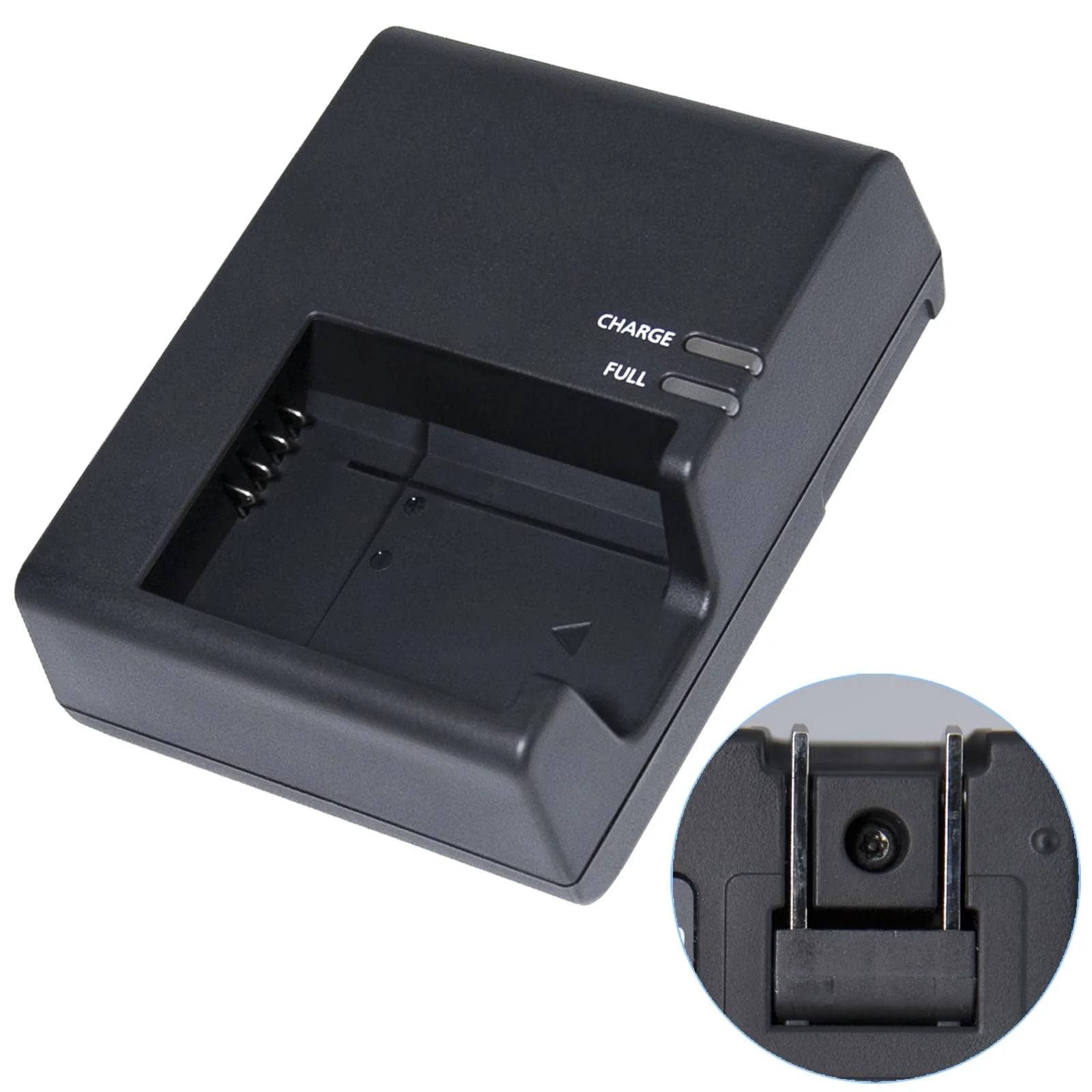 LC-E10E Quick Charger for Canon: LP-E10 LC-E10 LC-E10C Compatible Battery EOS 1100D 1200D 1300D 1500D 2000D 3000D 4000D kiss X50 X70 X80 X90 Rebel T3 T5 T6 T7 T100 DSLR Digital Camera (Black)