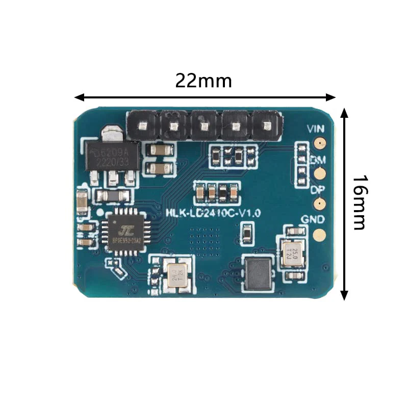 LD2410C Sensor Module HLK-LD2410 Human Presence Radar Sensor Module LD2410 Millimeter Wave Radar Sensor Module Non Contact 24GHz ISM Band Serial Port IO Level Output - Image 6