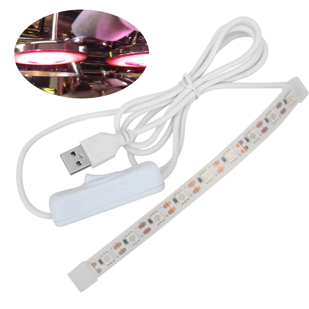Led Leak Light Repair Tool,Led Leak Light Repair Tool Red Lighting For Saxophone Flute Wind Instrument Detection Usb For Saxophone, Clarinet, Flute And Other Woodwind Instruments Played Accessories - Image 9