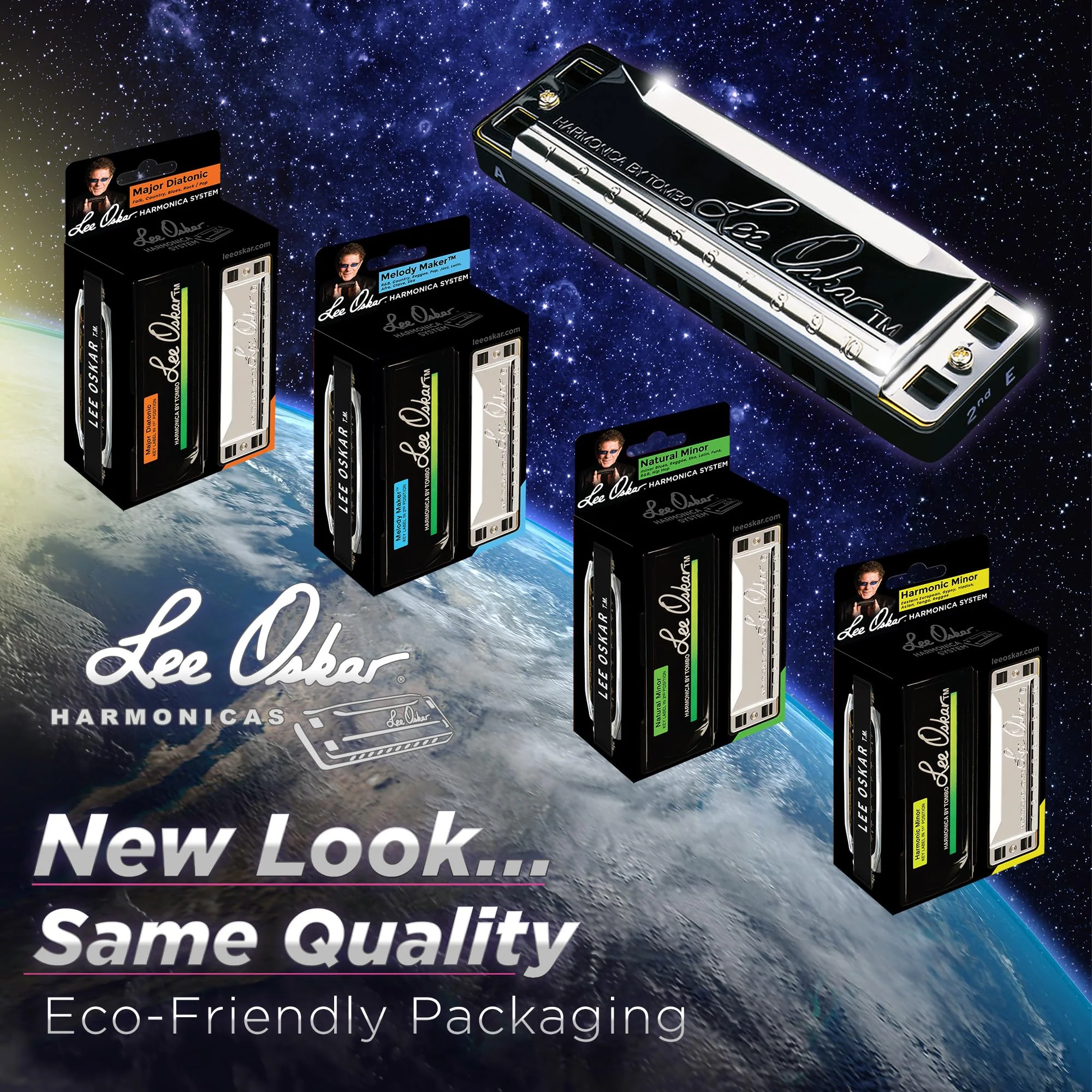 Lee Oskar Harmonica, Major Key of E - Image 7