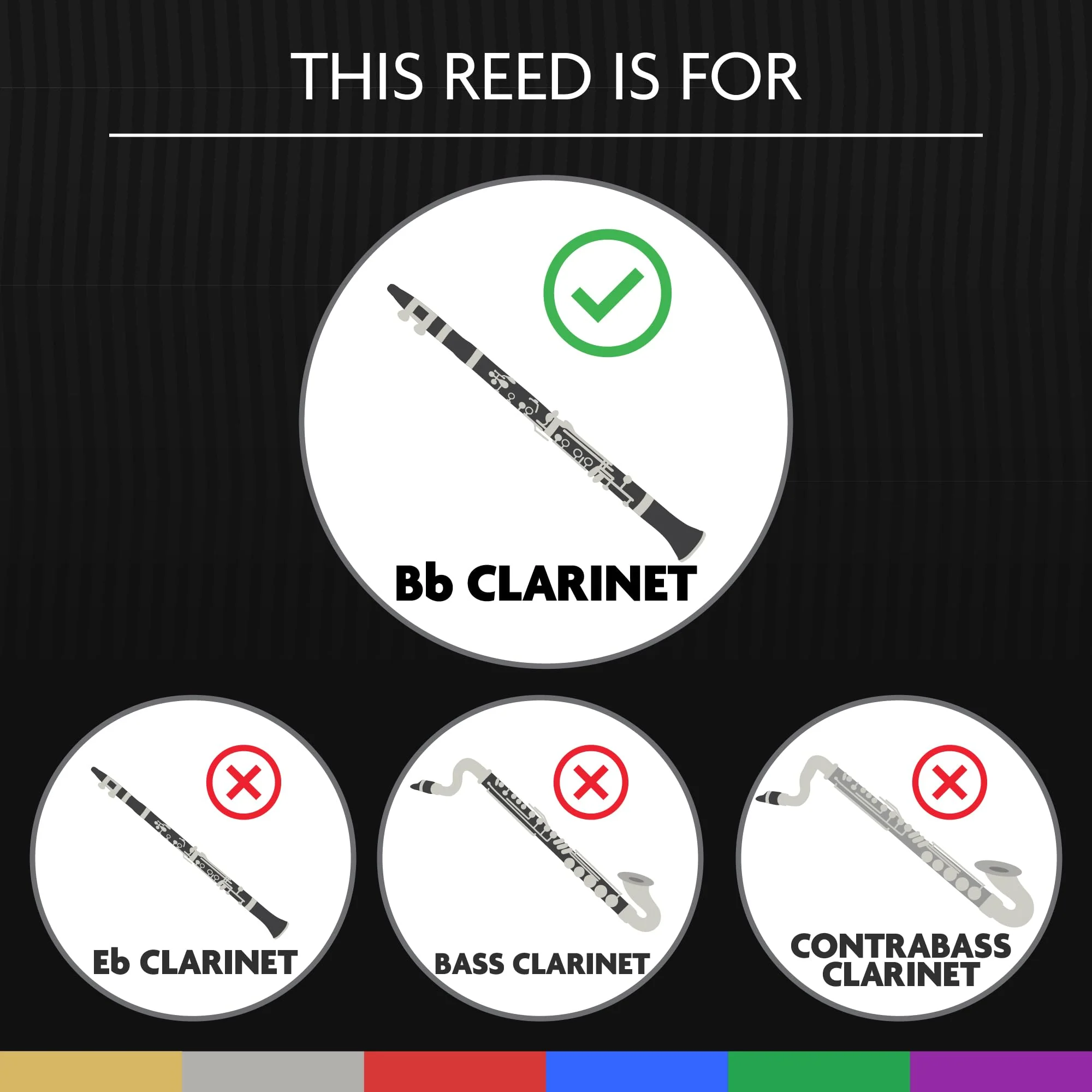 Légère Reeds - Bb Clarinet Reed, French Cut, Strength 2.50 (BBF2.50) - Premium Synthetic Woodwind Reed - Image 2