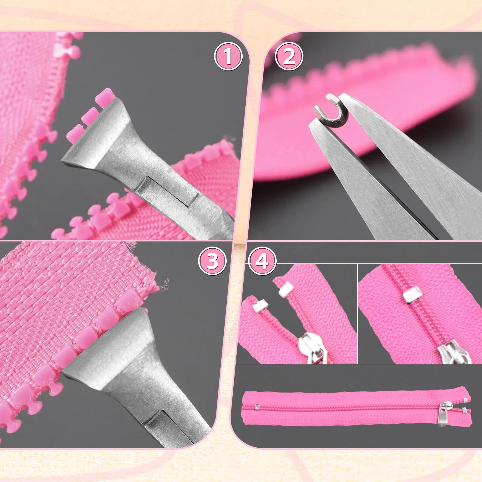 LEONTOOL 4" End Cutting Pliers End Cutter End Scissors Mini Jewelry Pliers Wire Cutter for Jewelry Making End Pliers Nail Puller Jewelry Making Accessories - Image 4