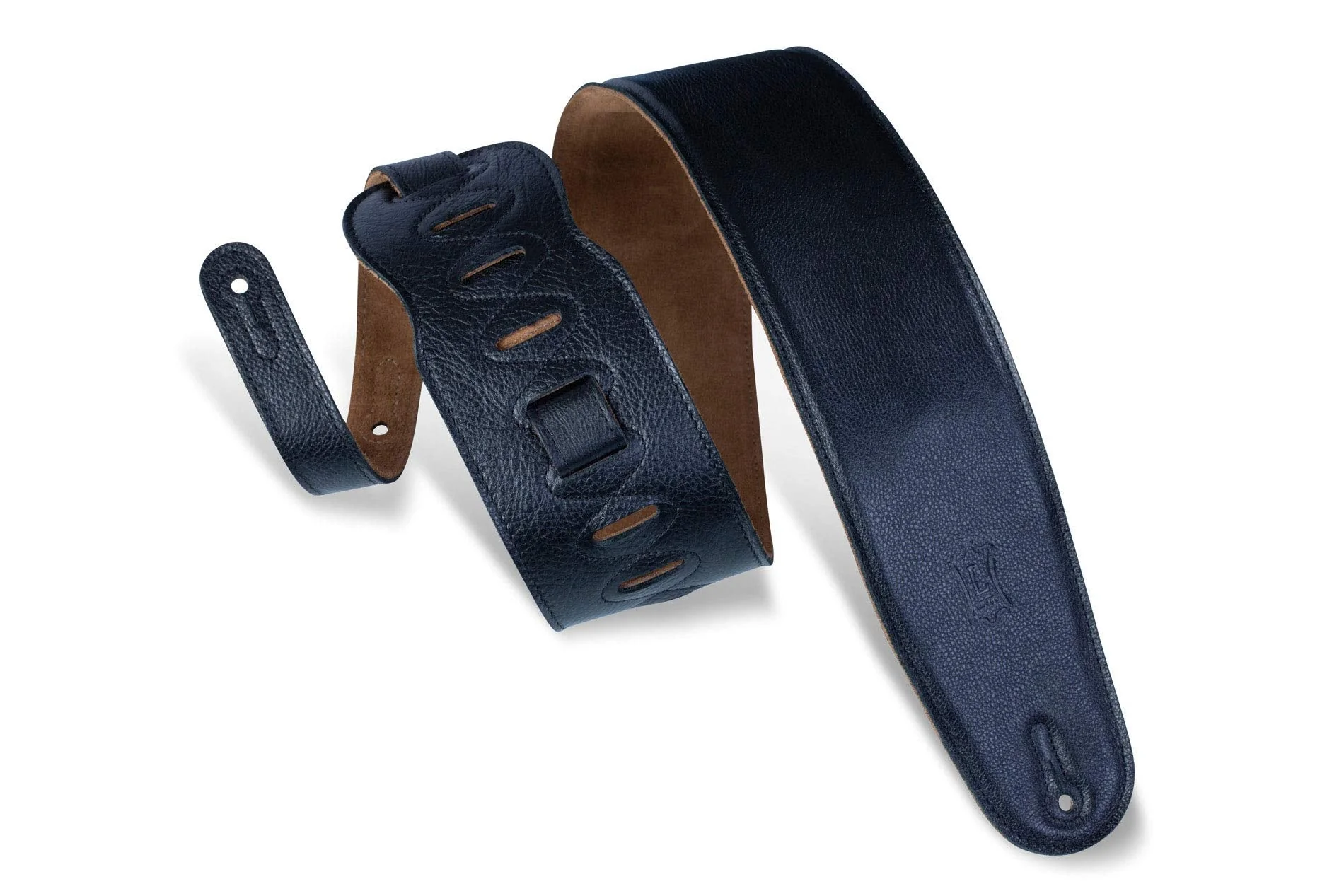 Levy's Leathers M4GF-XL-BLK Guitar Strap Black Extra-Long
