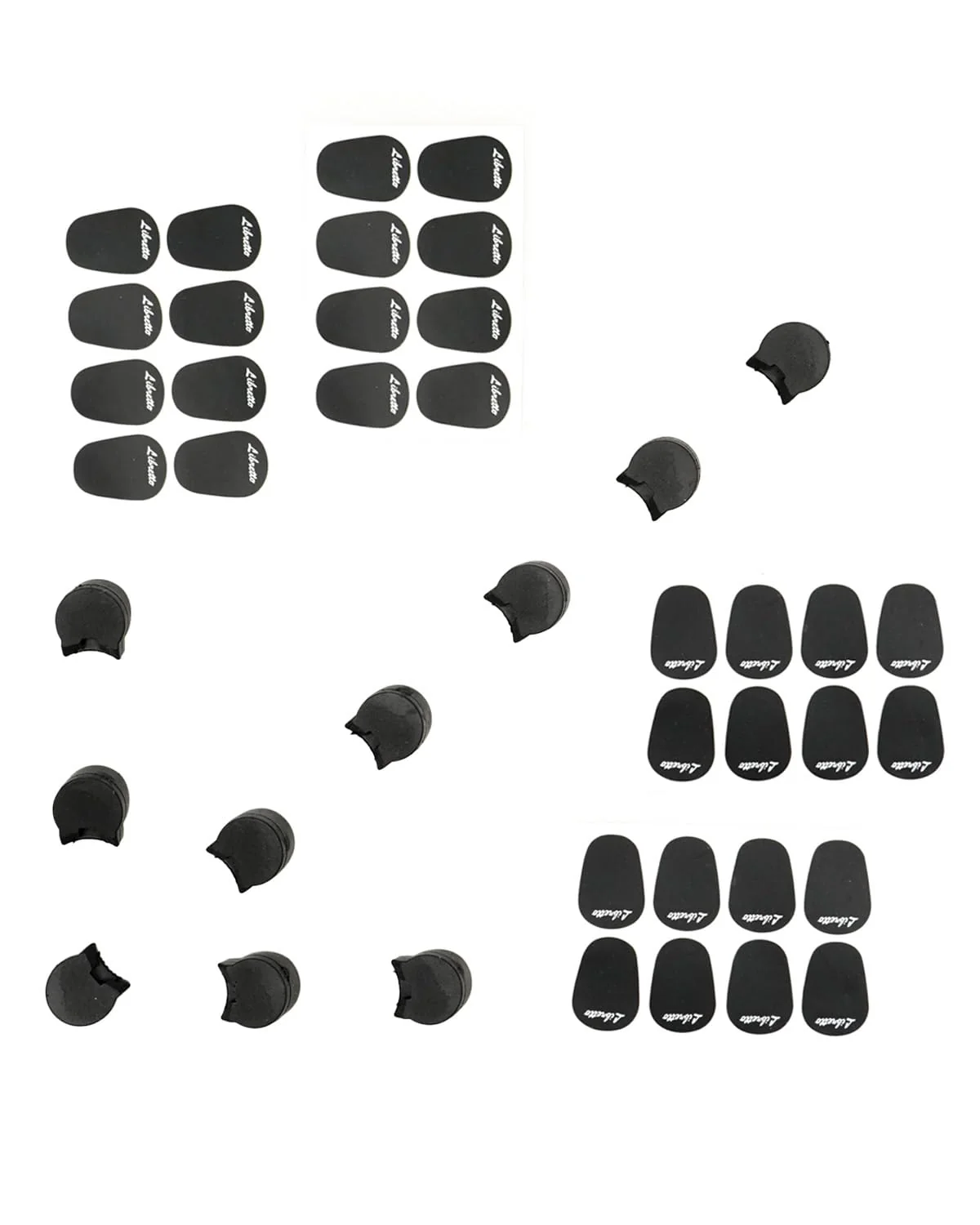 Libretto Mouthpiece Pad & Thumb Rest Cushion for Clarinet, Oboe. Giftable Woodwinds Accessory Kit: 32pcs Mouthpiece Patch, 10pcs Thumb protectors. Expertly Prepared for Your Clarinet Experience! Mouthpiece pad+Thumb Rest Cushion