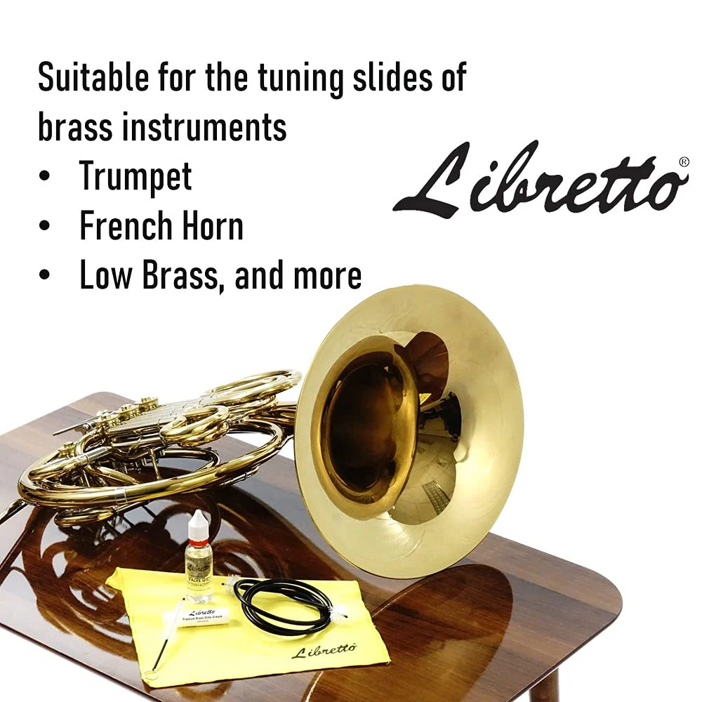 Libretto Premium Brass Slide Grease Stick, 0.16 oz (5 ml), Odorless & Pure, Great Materials from Japan, 100% Special-blended Formula, Thick & Sticky, Best to Extend Life of Trumpet, French Horn & Tuba Slide Grease (1 pack) - Image 5