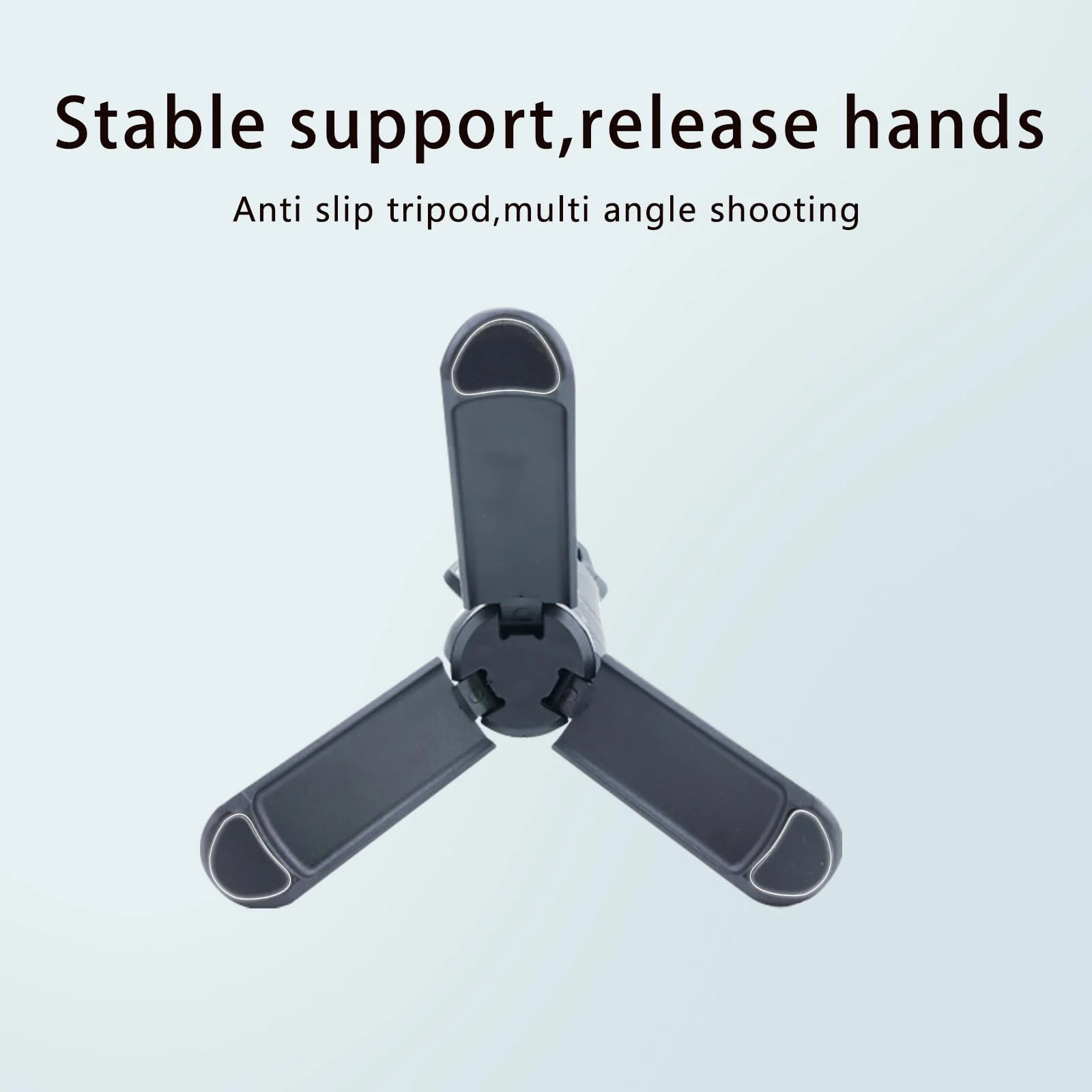 LICHIFIT Portable Mini Tripod for DJI Osmo Pocket 3 Camera Foldable Desktop Stand Bracket Support Handheld Mount Holder Extension Handle with 1/4" Screw Interface - Image 3