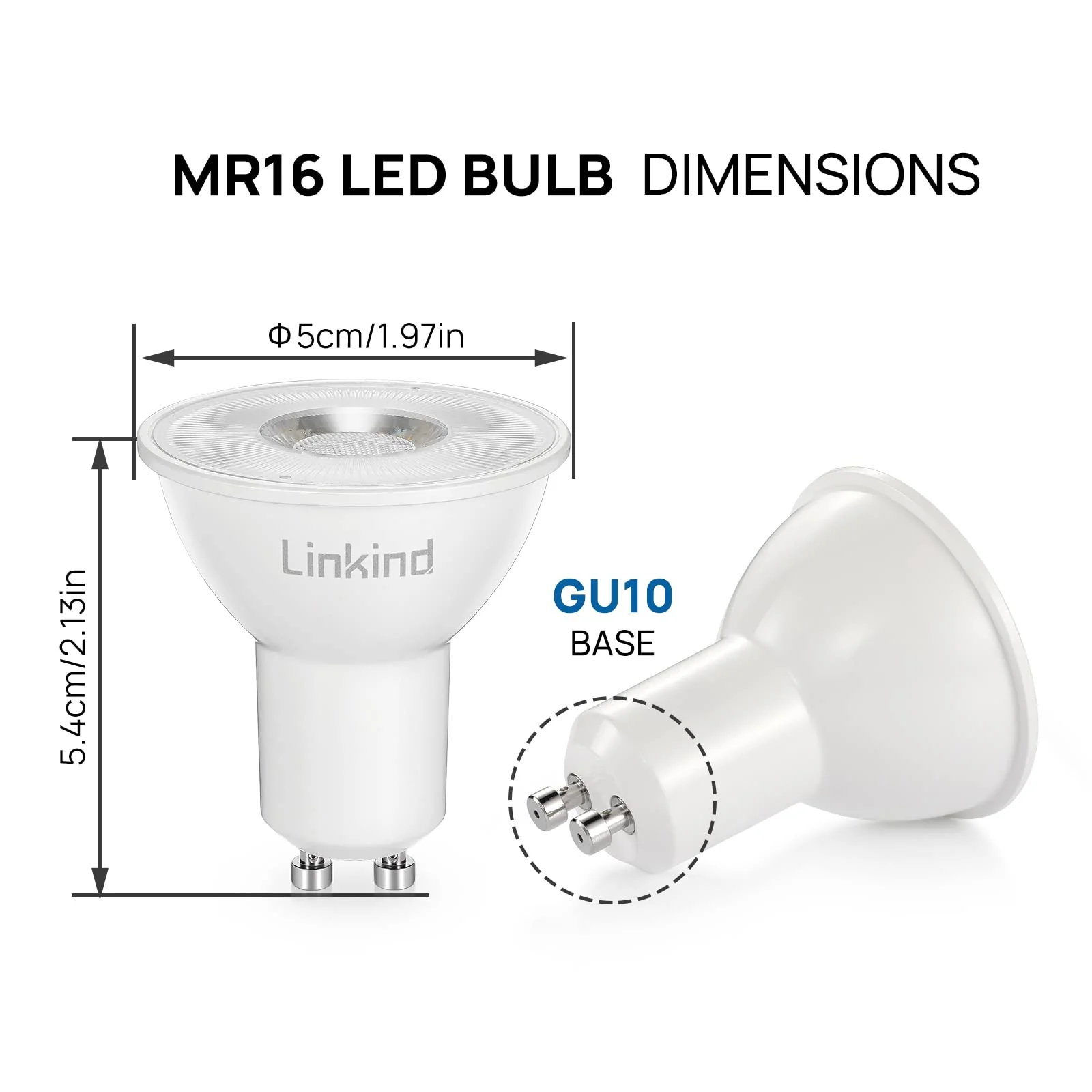 Linkind GU10 7 W Dimmable and Warm 5 Stück - Image 5
