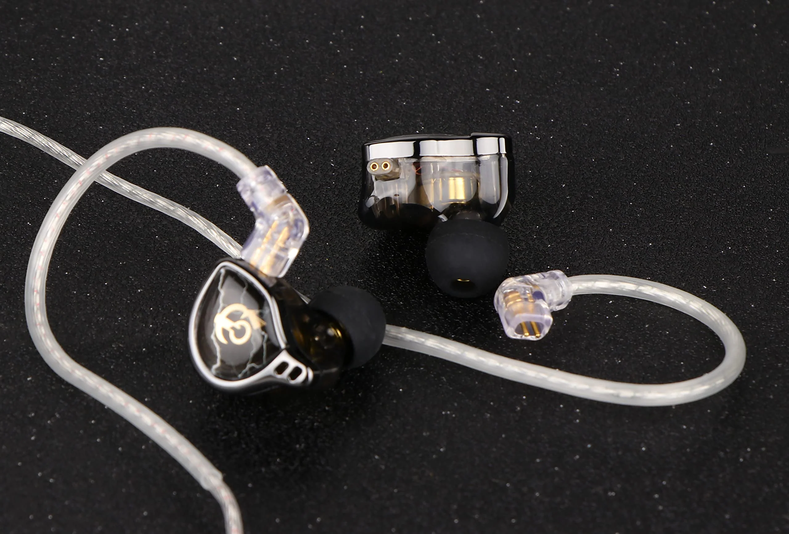 Linsoul QKZ x HBB 10mm Titanium-Coated Diaphragm HiFi in-ear Monitor Earphones with Semi-open Cavity, Detachable 2Pin Silver-plated Cable, Noise Canceling for Audiophile (Black, with Mic) Black - Image 9