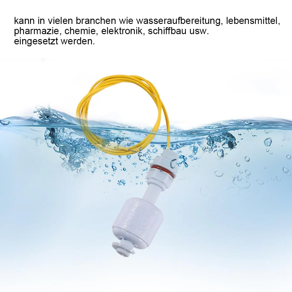 Liquid Float Switch, Pack of 5 Water Tank Pool Liquid Level Sensor Controller, Water Level Sensor for Hydroponics Gardening Aquarium Pool Tank Equipment - Image 5