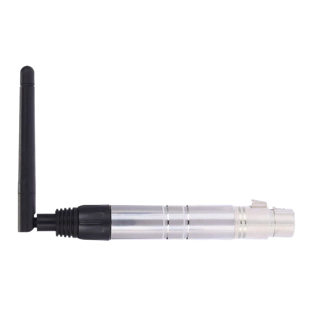 Lixada DMX512 DMX Dfi DJ 2.4G Wireless Receiver with Adapter Antenna Lighting Controller 23DBM High Power 1000M Ultra Long Distance for LED Stage PAR Effect Lamp dmx 512 receiver
