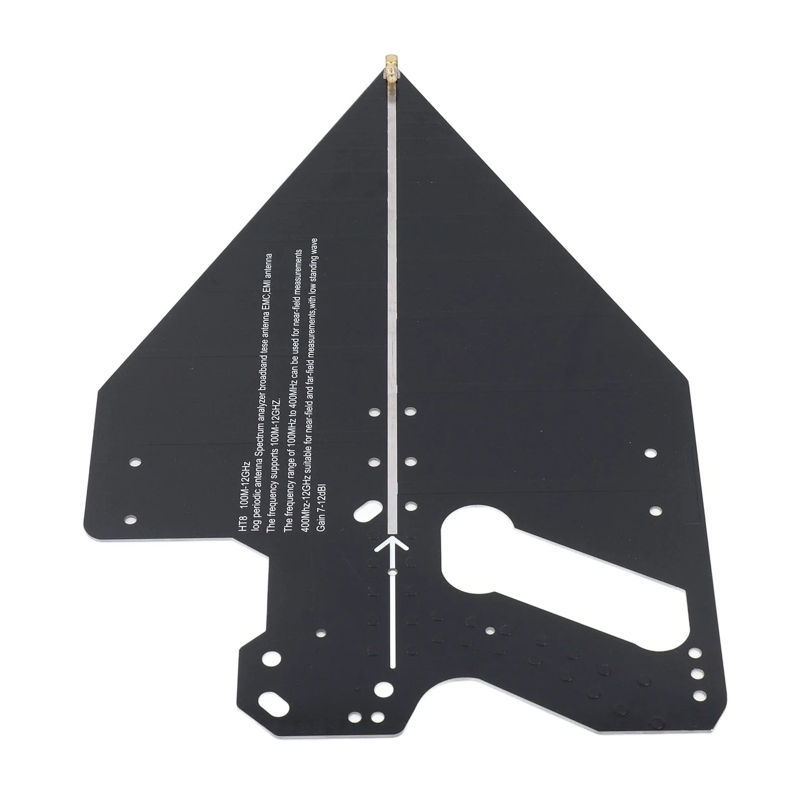 Log Periodic Directional RF Antenna Outdoor Antenna Kit 100MHz-12GHz Cellular Modems Routers for Wireless Spectrum Management EMC Testing - Image 7