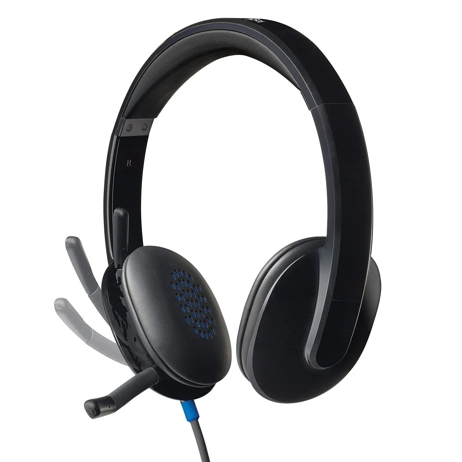 Logitech High-Performance USB Headset H540 for Windows and Mac, Skype Certified,Color-Black. 2.3 - Image 2