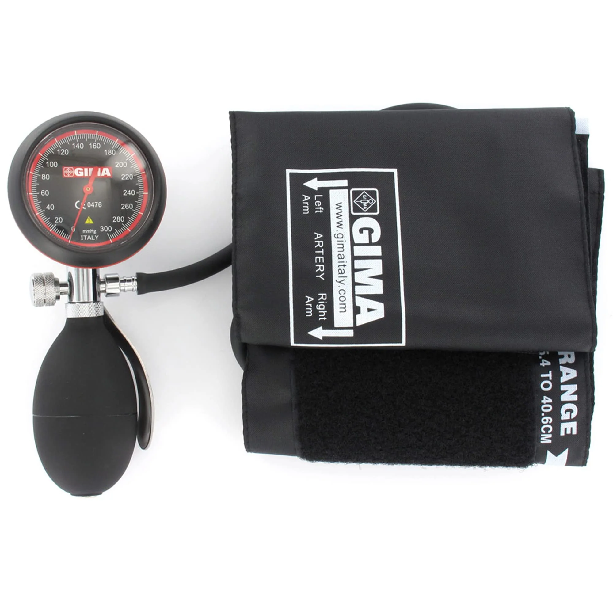London blood pressure meter, professional sphygmomanometer, black cuff nero