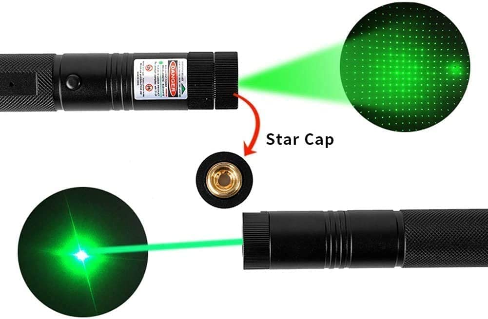 Long Range Green Laser Pointer Beam with USB Charging, Presentation Remotes for Indoor Meetings, Presentation, Interactive Toys for Indoor Dogs Cats - Image 2