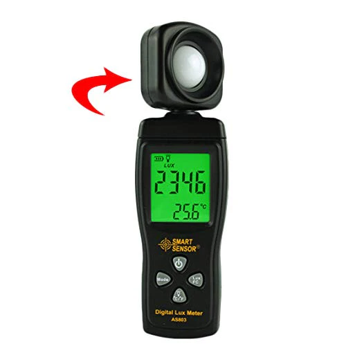 Lux Light Meter for Photography Grow Plants Led Photometer Lighting Intensity Brightness Measurement Pocket Digital Photo Illuminance Sensor - Image 3