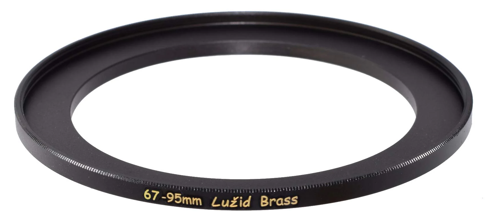 LUŽID 67mm to 95mm Brass Step Up Ring Filter Adapter Luzid