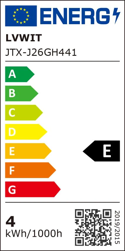 LVWIT E14 LED Lampe P45 Tropfenform, 4W (ersetzt 40W), 2700K WarmweiĆ Fadenlampe ultrahell 470 lm, Mini Globe, Rustikalampe Filament LED klar, 6er Pack 6 - Image 7