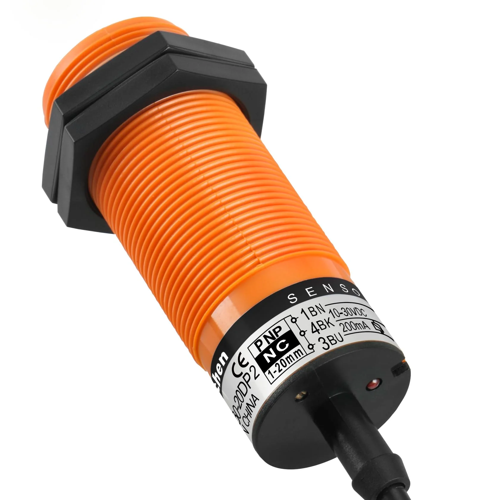 M30 Capacitive Proximity Sensor Switch, SZC-M30-20AC, Detecting Distance 1-20mm, 20-250VAC 400mA, Normally Closed (NC), 2 Wire - Image 7