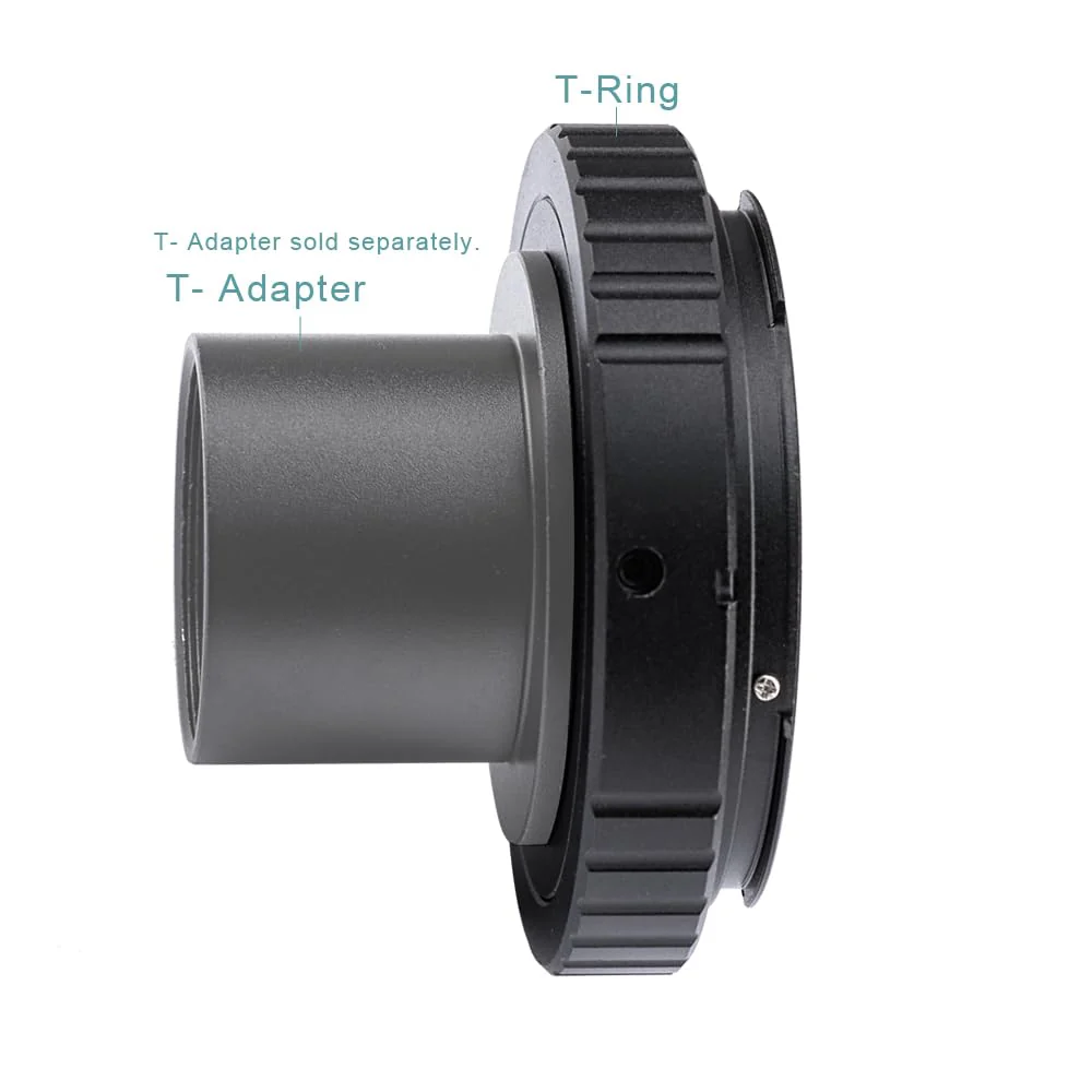 M42 T-Ring Adapter for Canon SLR Cameras - Aluminum Frame - Capture The Stars and Scenic Views - Image 3
