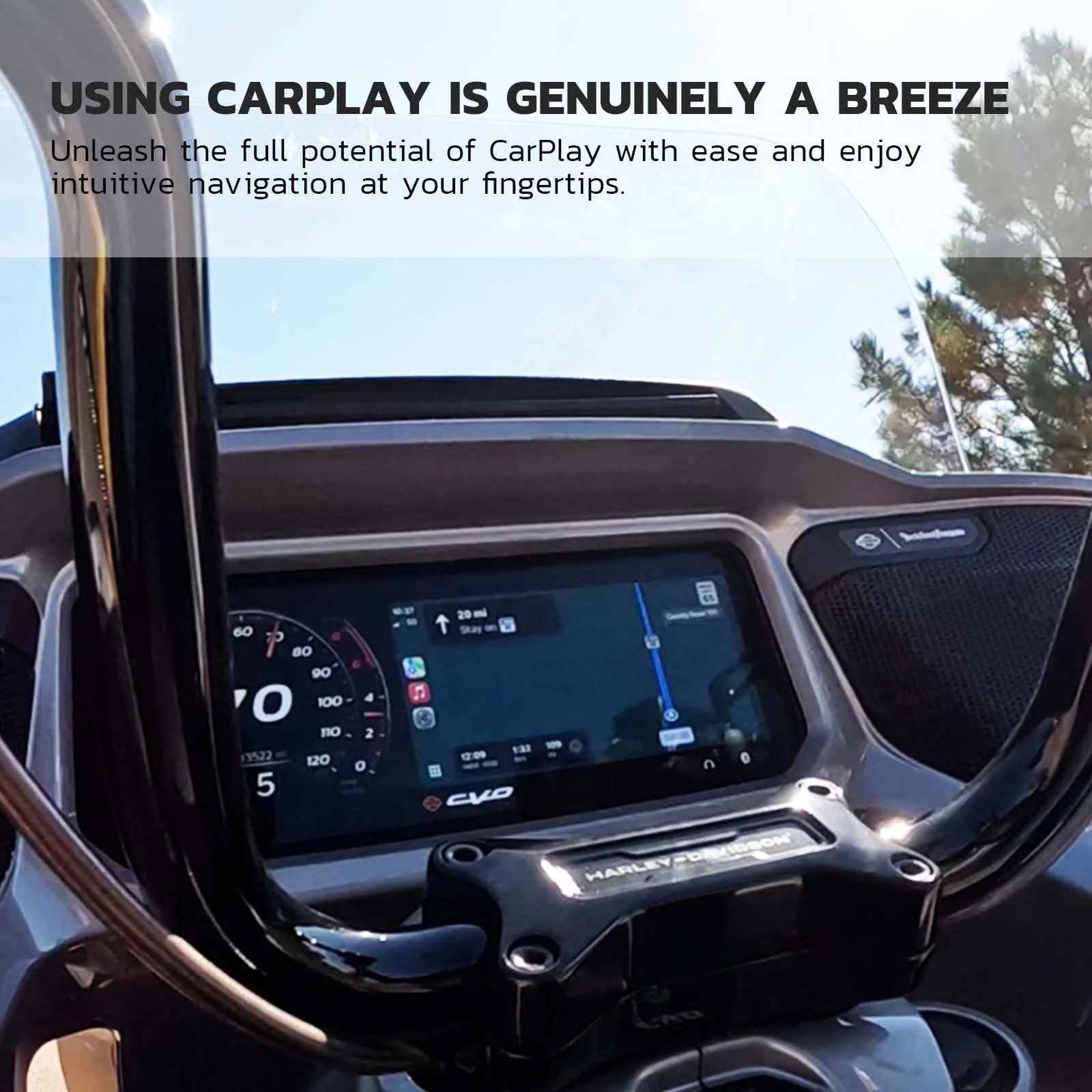 MaedHawk Bypass Motorcycle CarPlay Bluetooth Headset Adapter with Passthrough USB-C Charging Port - Image 4