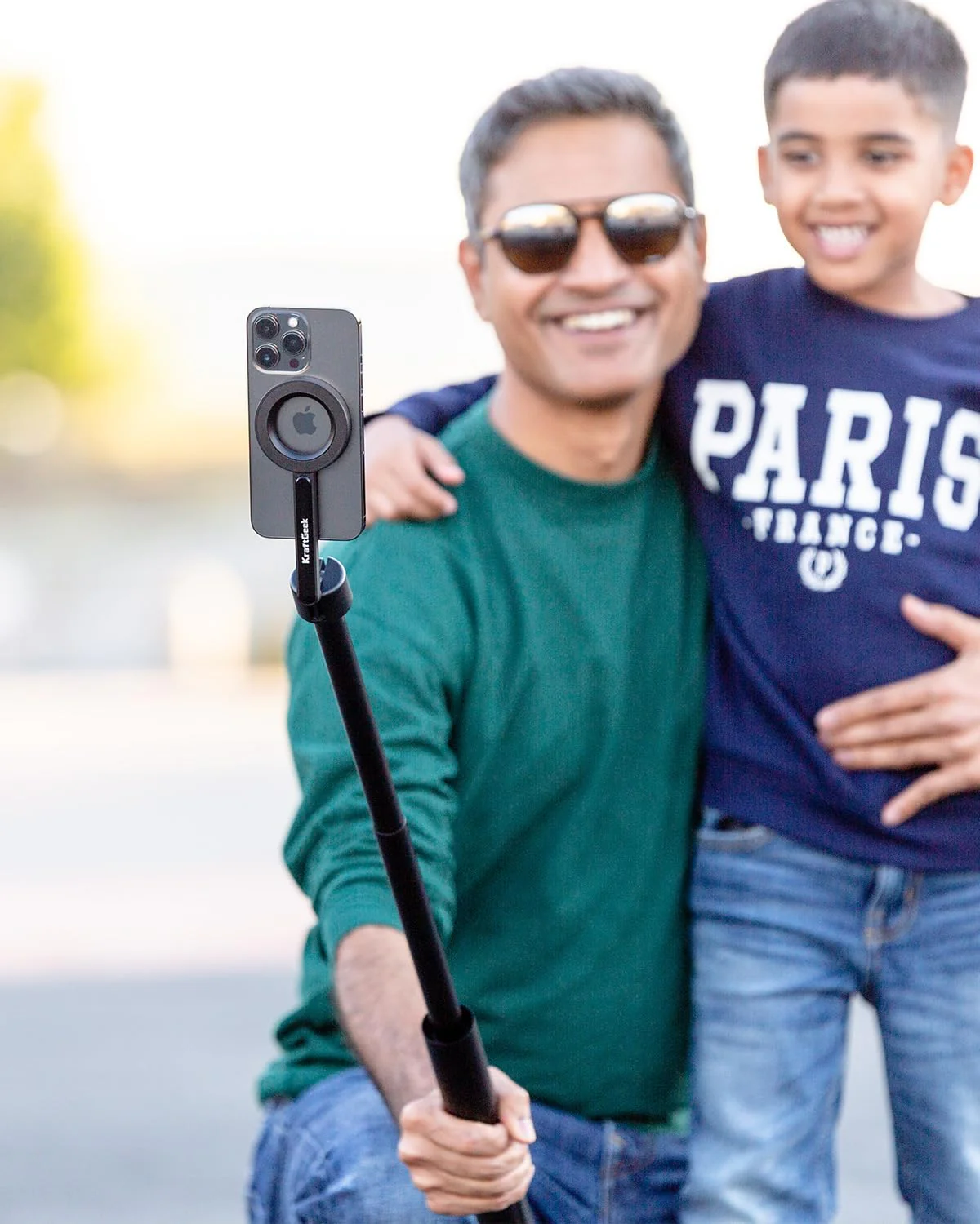 Magnetic Tripod for iPhone, 64” Selfie Stick for iPhone Magsafe, Phone Tripod Stand with Remote for Cell Phone Video Recording Travel 64 Inches-Black Magnetic - Image 4