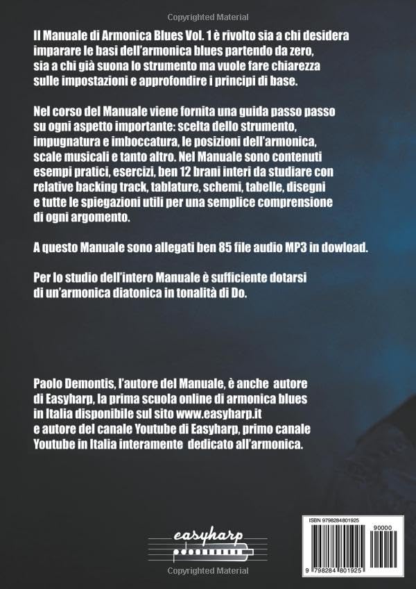 MANUALE DI ARMONICA BLUES Vol. 1: Le basi dell'armonica diatonica e approccio al blues (Italian Edition) - Image 2