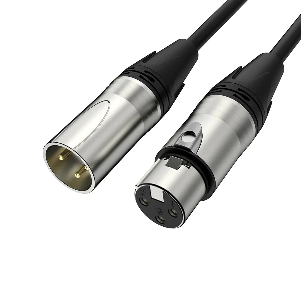 MAONO 6FT XLR Microphone Cable Premium XLR Male to Female Mic Audio Cord with Balanced 3 PIN Connector,Speaker Cable Mic Wire PD100X,200X,300X,400X Microphones, Audio Mixer