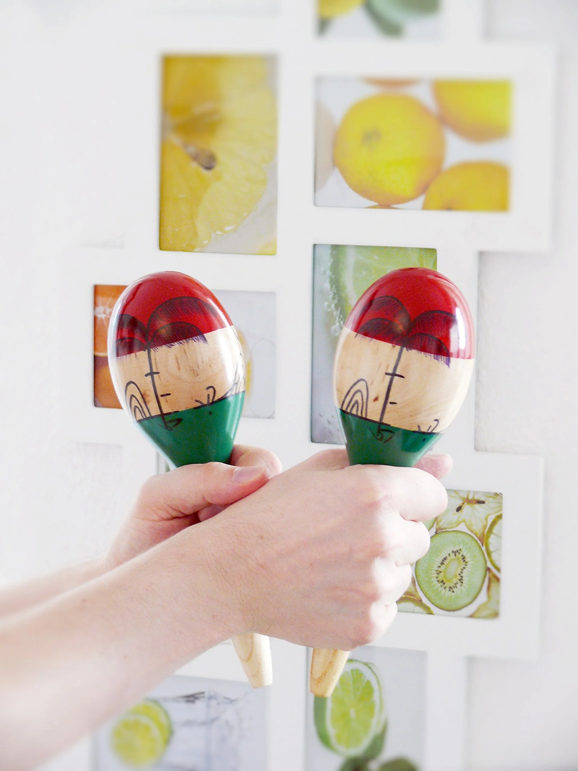 Maracas,2psc 10inch Large Wood Rumba Shakers Set,Latin Hand Percussion with Full, Bright Vibrant Sound Musical Instrument, Stimulating Salsa Rhythm - Image 5