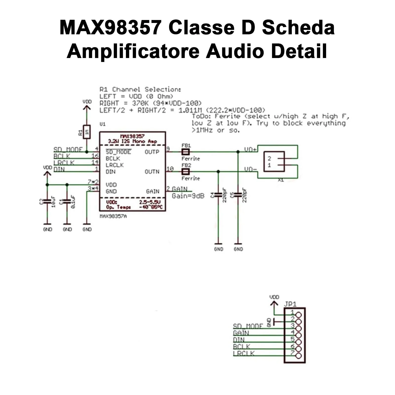 MAX98357 I2S 3W Class D Audio Amplifier Module AYWHP 3 Pieces DAC Decoder Module Audio Board I2S DAC Decoder Breakout Module Filterless Audio AMP Board for Arduino - Image 5