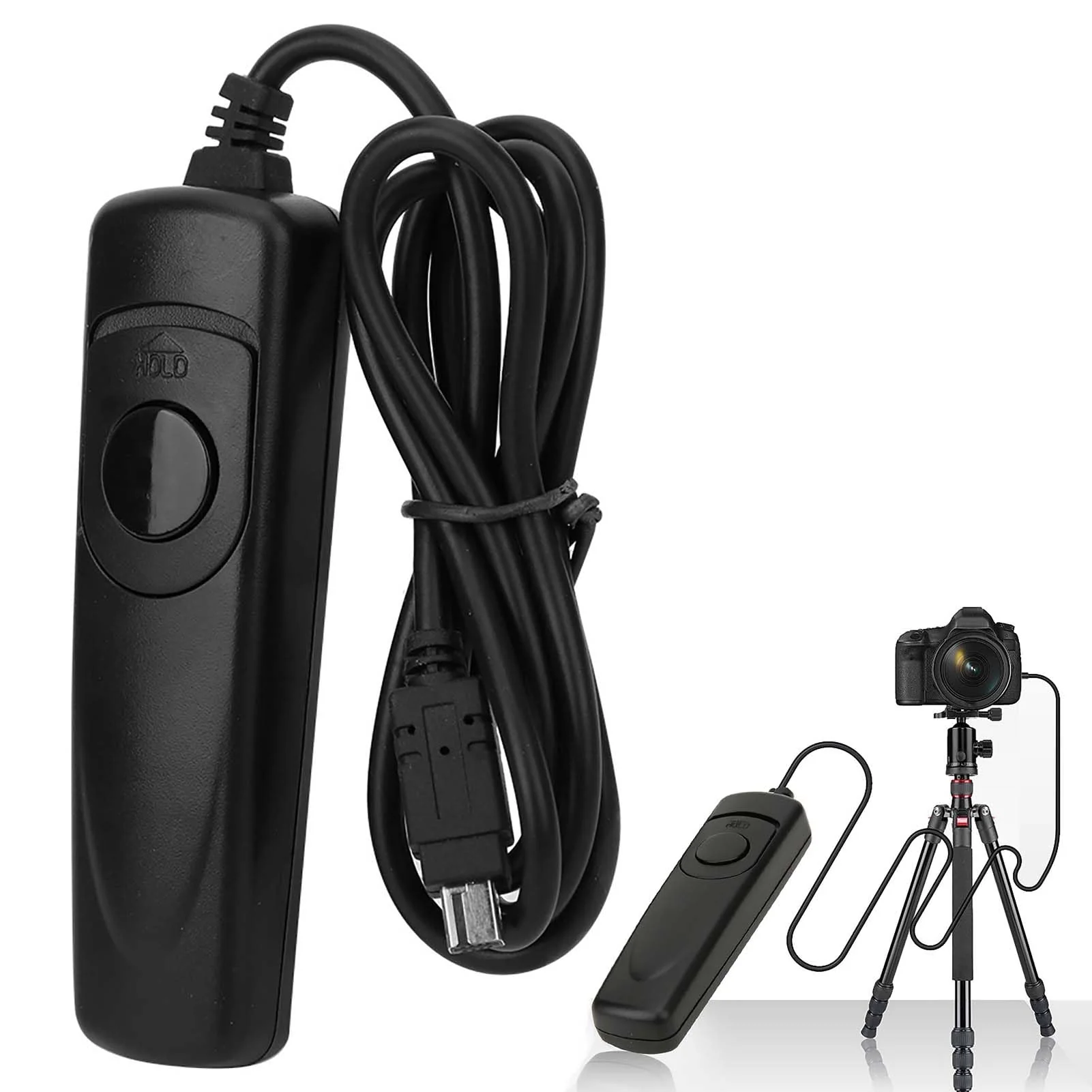 MC-DC2 DSLR Remote Switch Shutter Release Cord for Z6/Z7 D7500 D750 D7200 D7100 D7000 D610 D600 D5600 D5500 D5300 D5200 D5100 D5000 D3300 D3200 D3100 D90 DF P7700 P7800 A/ V1