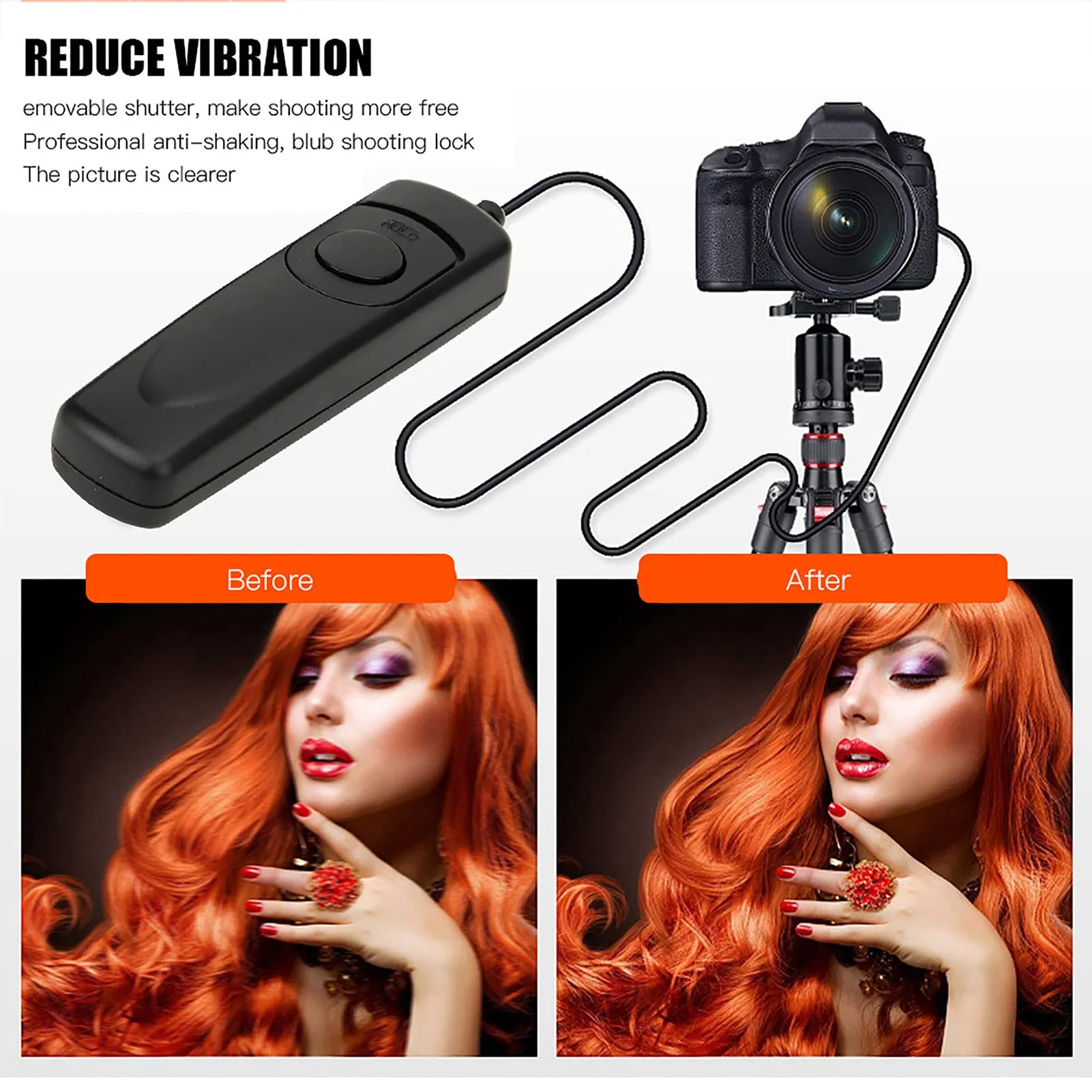MC-DC2 DSLR Remote Switch Shutter Release Cord for Z6/Z7 D7500 D750 D7200 D7100 D7000 D610 D600 D5600 D5500 D5300 D5200 D5100 D5000 D3300 D3200 D3100 D90 DF P7700 P7800 A/ V1 - Image 3
