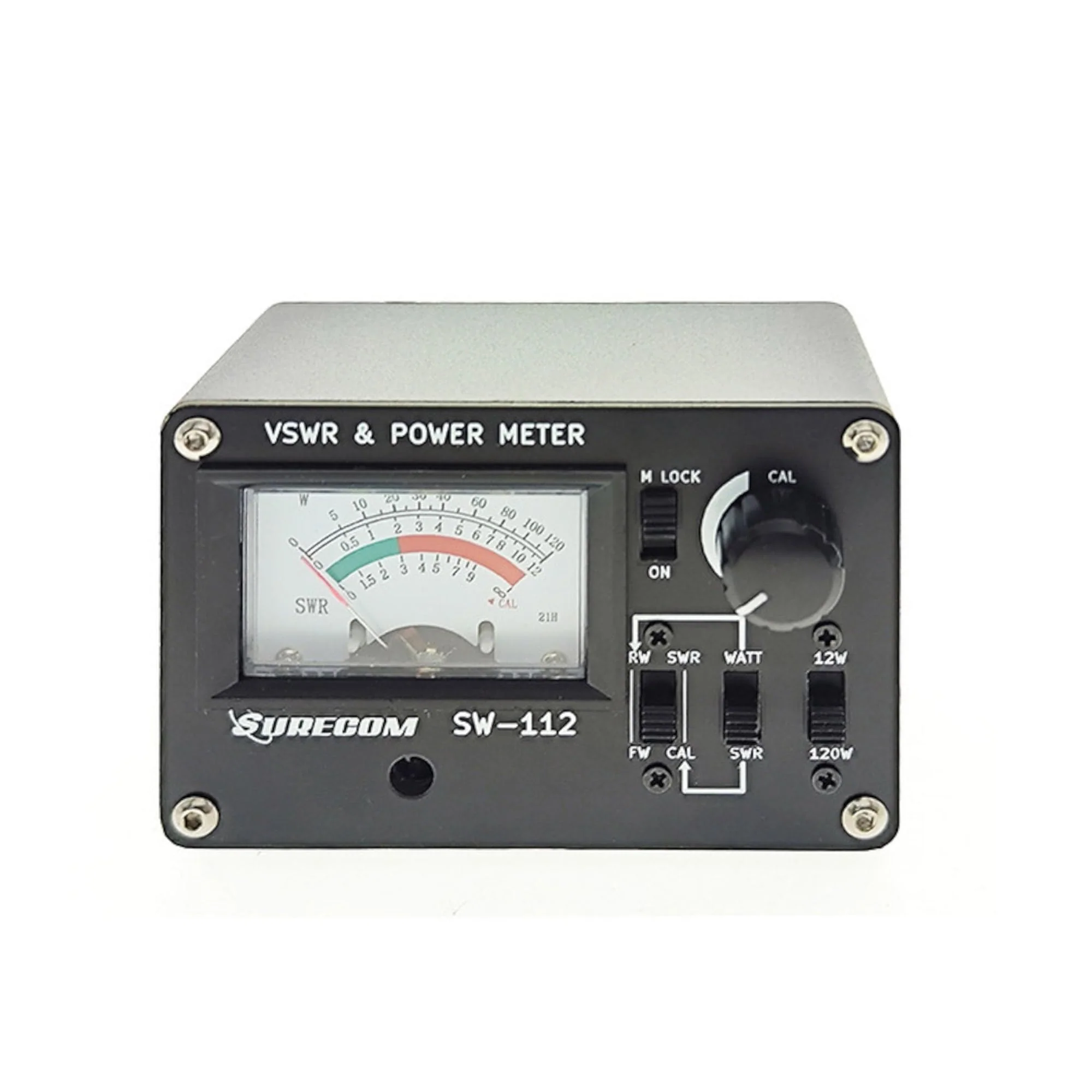 Mcbazel Surecom SW-112HF 1.5-60MHz 120W V.S.W.R. & Power Meter