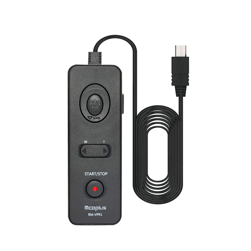 Mcoplus RM-VPR1 39.4 Inches Remote Control Shutter Release Cord with Multi Terminal Cable for Sony RX10/HX50/HX60 A7 A7III A7R A6000 A6400 A5100 A7S A9 A5000 NEX-3N RX100, Replacement for sony rm-vpr1