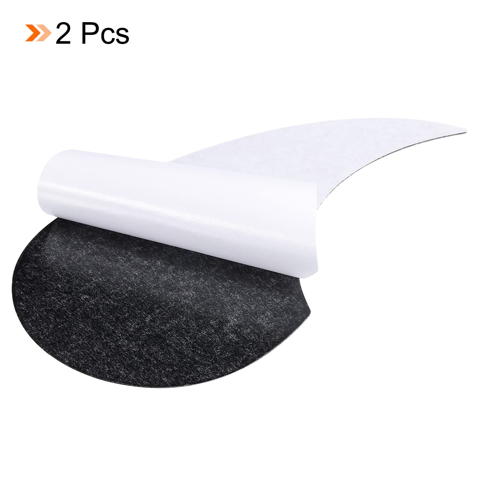 MECCANIXITY Acoustic Guitar Pickguard Fit 38Inch Self Adhesive Right Handed Acoustic-Electric Guitar Parts Water Drop Shape Black 2 Pack 38" - Image 3