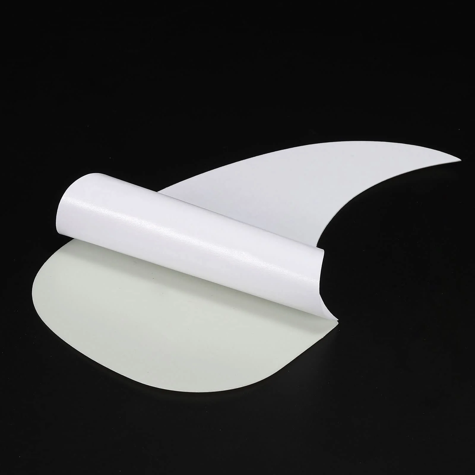 MECCANIXITY Acoustic Guitar Pickguard Fit 41 Inch Self Adhesive Right Handed Acoustic-Electric Guitar Parts Water Drop Shape White - Image 3