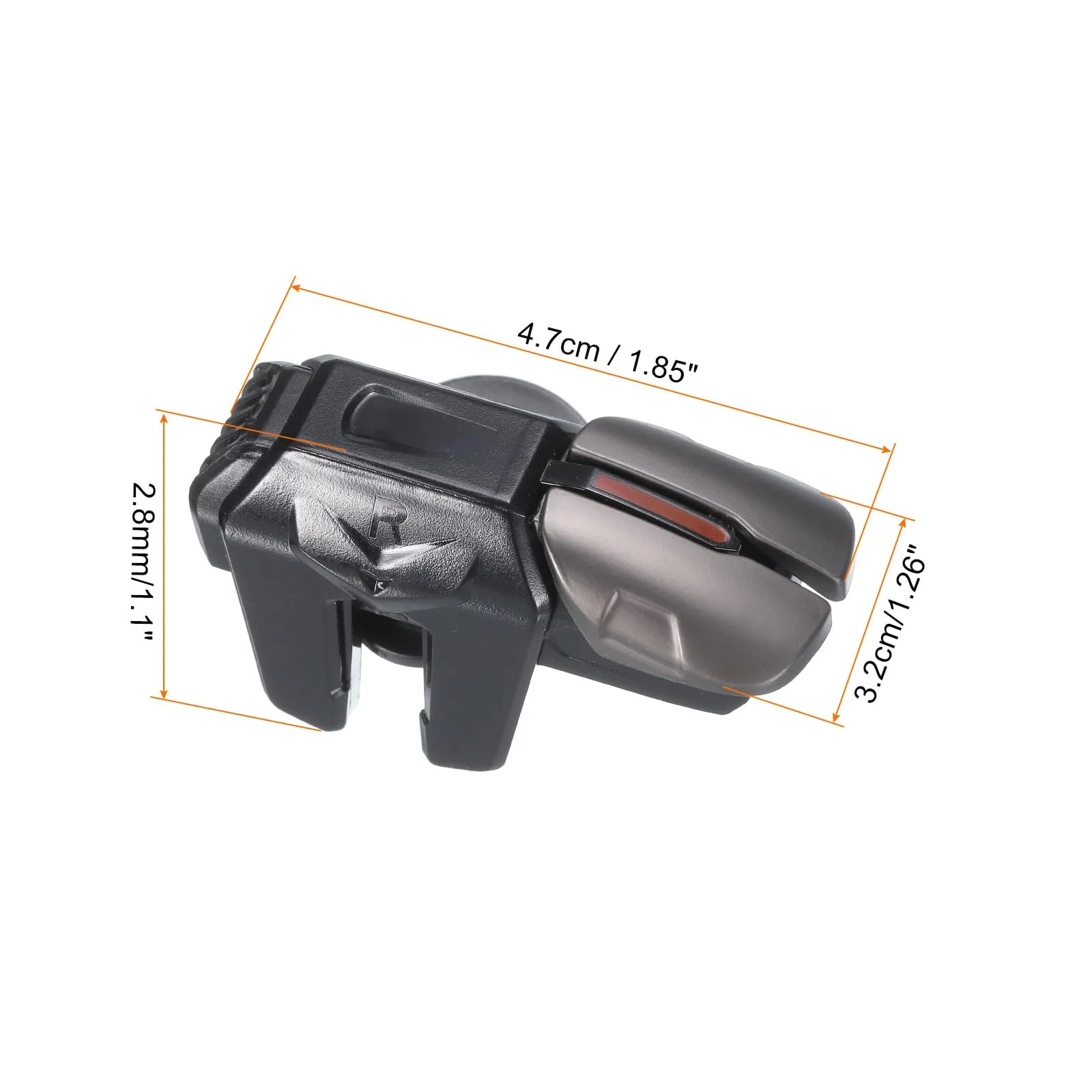 MECCANIXITY Gaming Triggers Mobile Game Controller G21 Six-Finger Linkage Aim & Fire Keys Button High Sensitive for 4.7-6.5 Inch Cell Phone with 4 Finger Gloves - Image 2