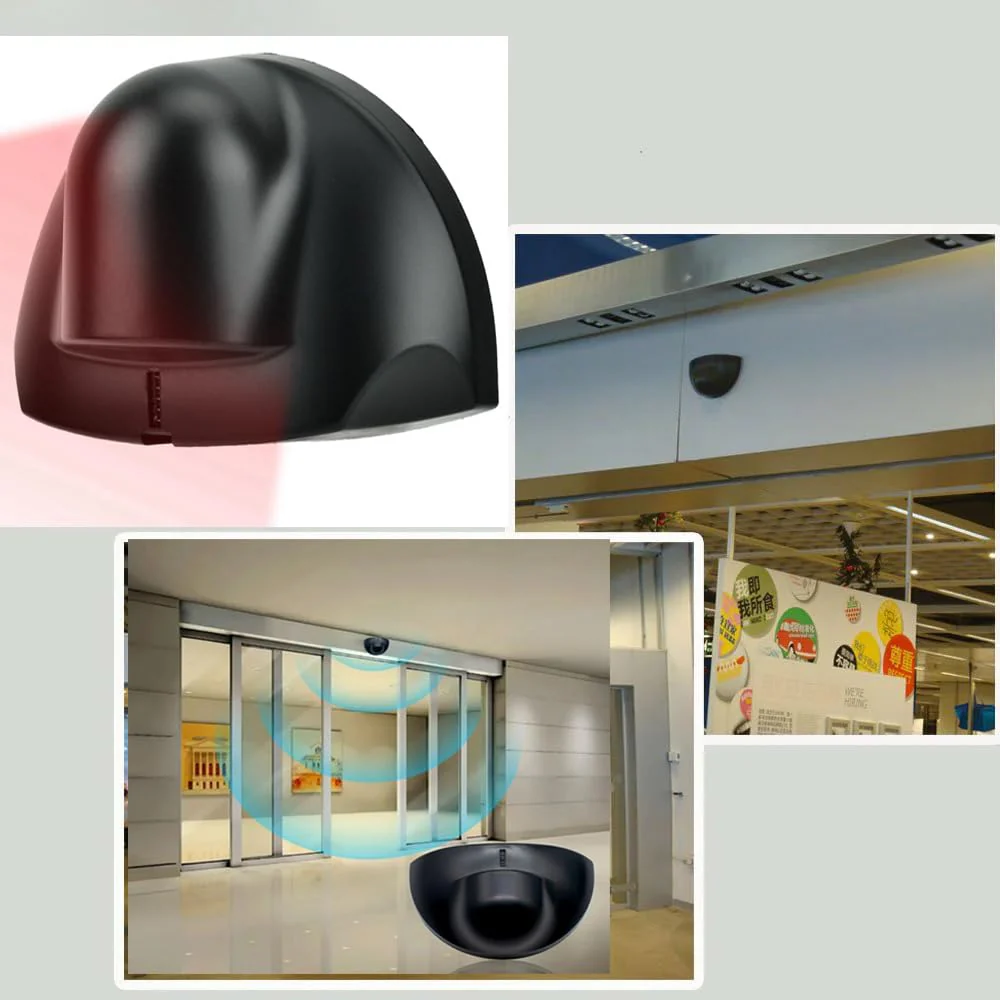 MENGQI-CONTROL Request to Exit PIR Motion Sensor Exit Infrared Detector for Exit for Automatic Opening Door Access Control - Image 3