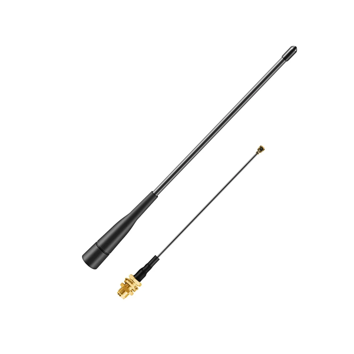 Meshtastic High Gain 915MHz LoRa Whip Antenna, 10dBi Long Range SMA Male Directional Antenna for ESP32 LoRa V3 Development Board 915MHz LoRa Module with 10cm IPEX Extension Cable (2 Sets), Slinkdsco 2 Sets Antenna with 10cm Cable - Image 7