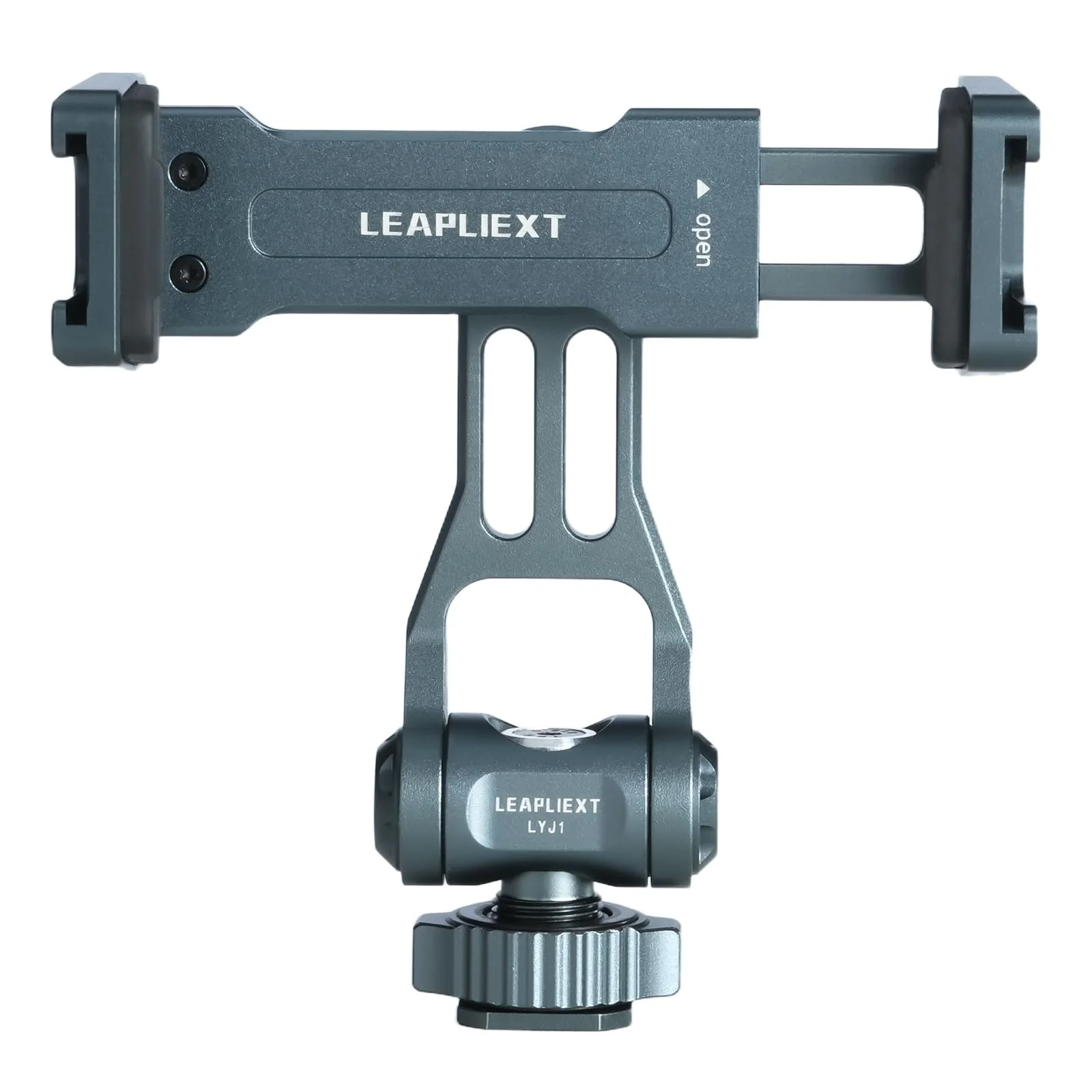 Metal Camera Hot Shoe Phone Holder，Features a Cold Shoe Mount and Supports 360° Rotation，Phone Tripod Mount ，Compatible with iPhone 17/16/15/14, Samsung Galaxy，for Taking Videos and Photos - Image 2