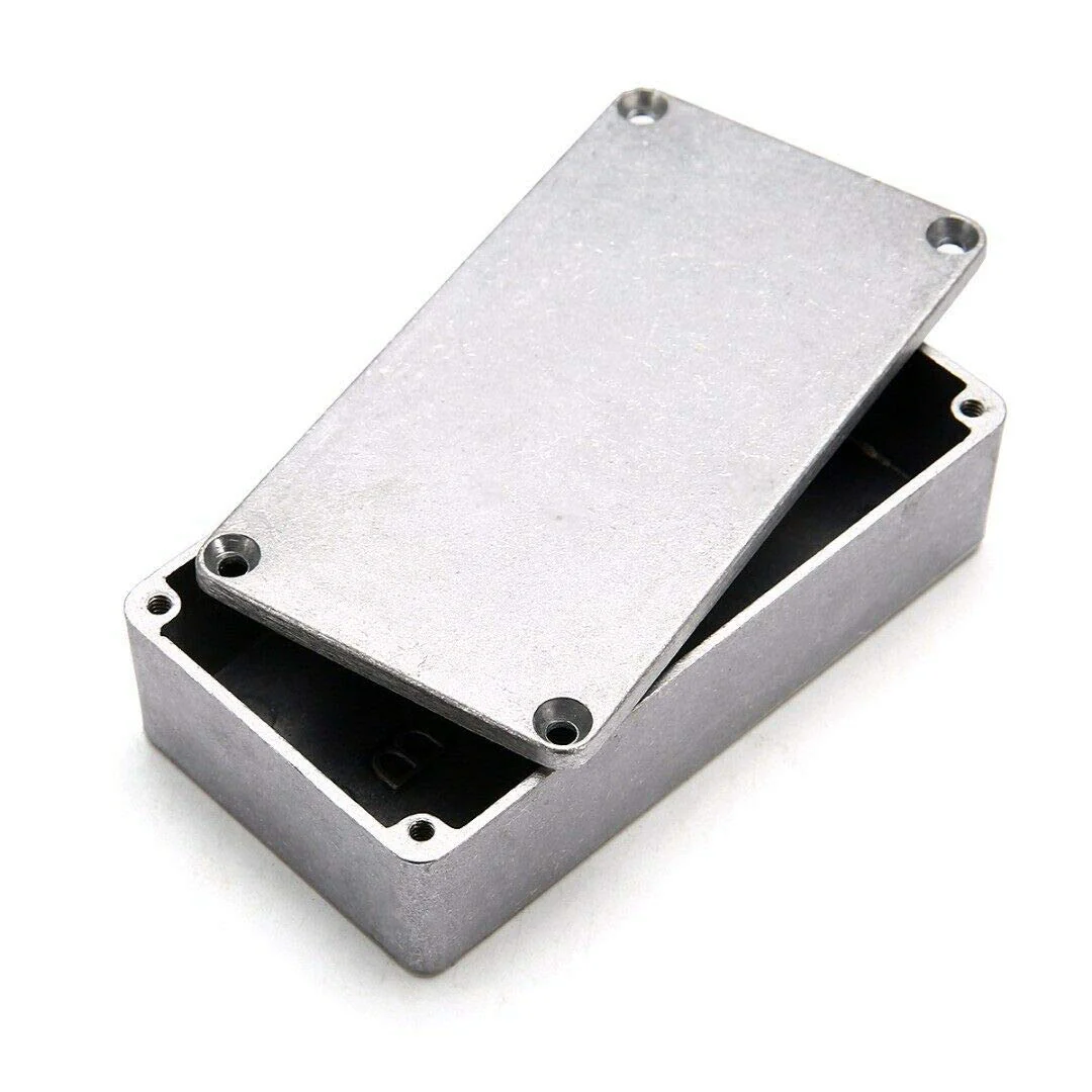 Metal Case Aluminum Die Cast Box Instrument Case Waterproof (122x66x39.5mm)