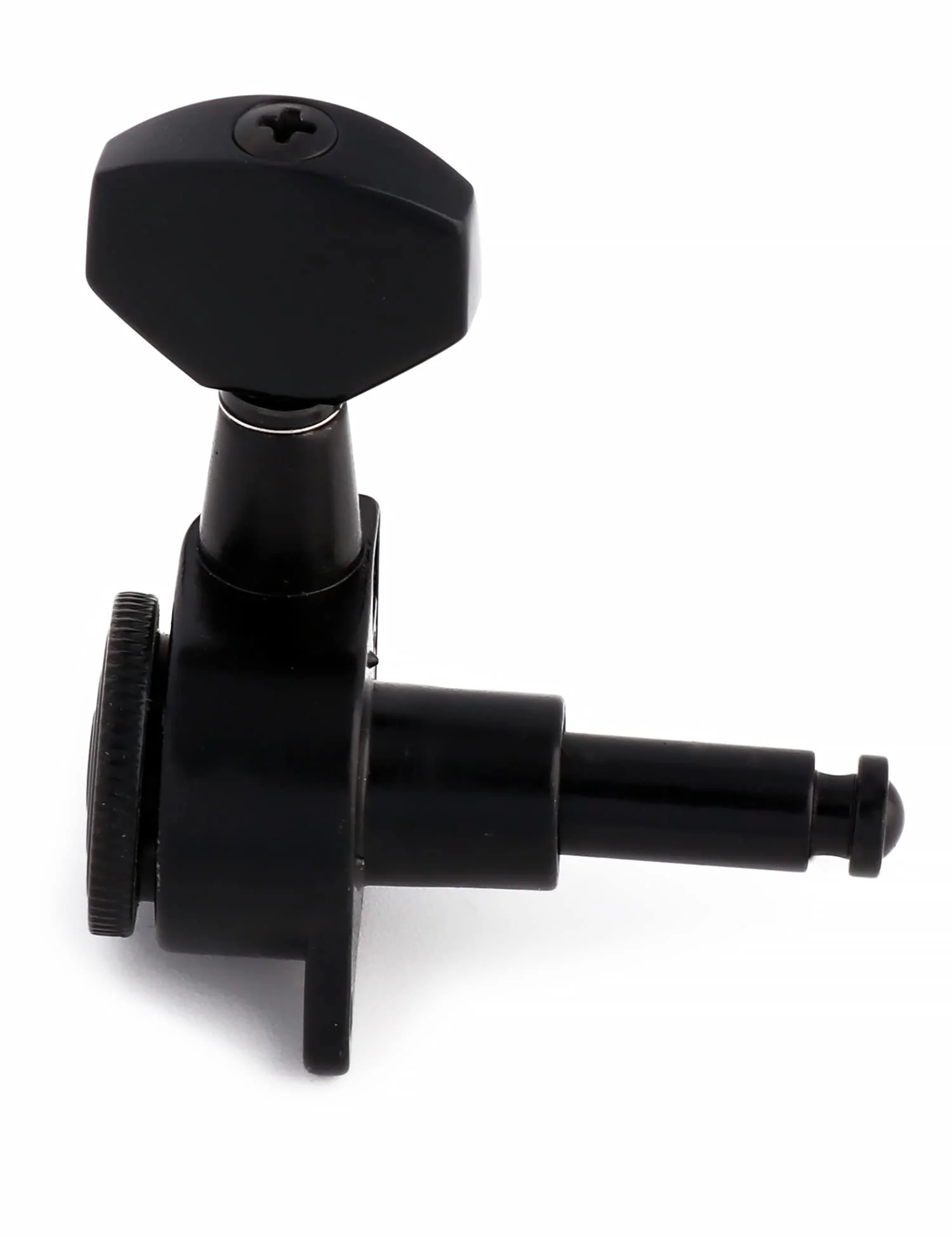 Metallor Locking Guitar String Tuning Pegs 18:1 Gear Ratio Guitar Machines Heads Tuners Tuning Keys 3L 3R for ST TL LP SG Style Electric Guitar or Folk Acoustic Guitar Parts Replacement Black. - Image 6